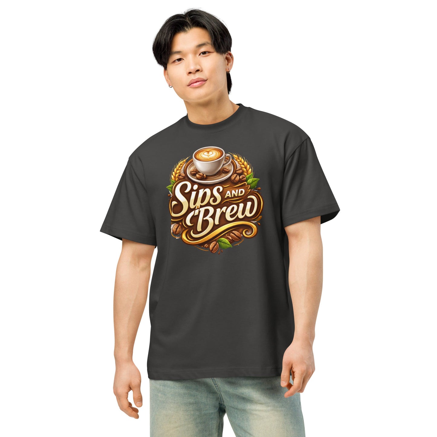 Men’s Box Tee - Sips and Brew