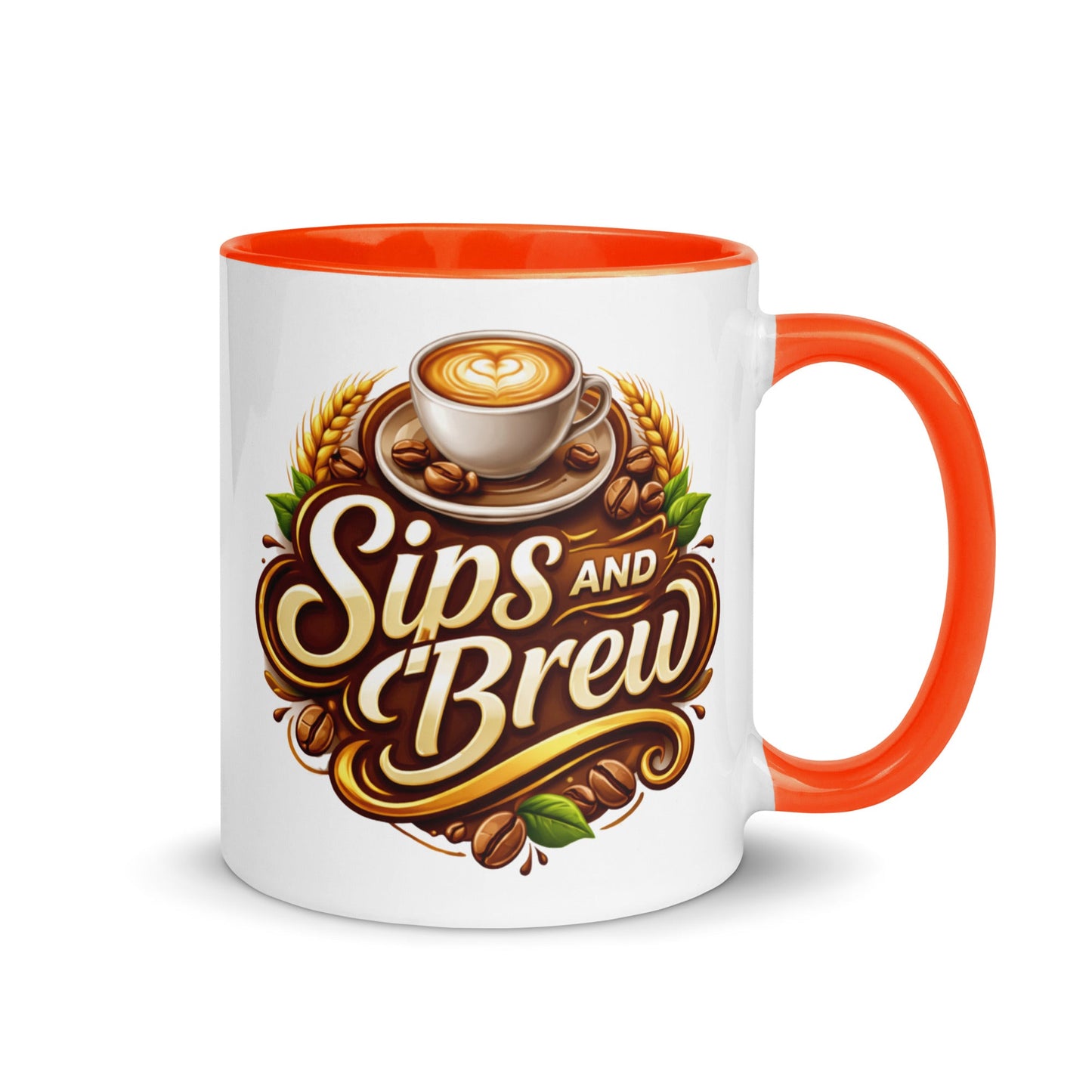 Mug With Color Inside - Sips and Brew