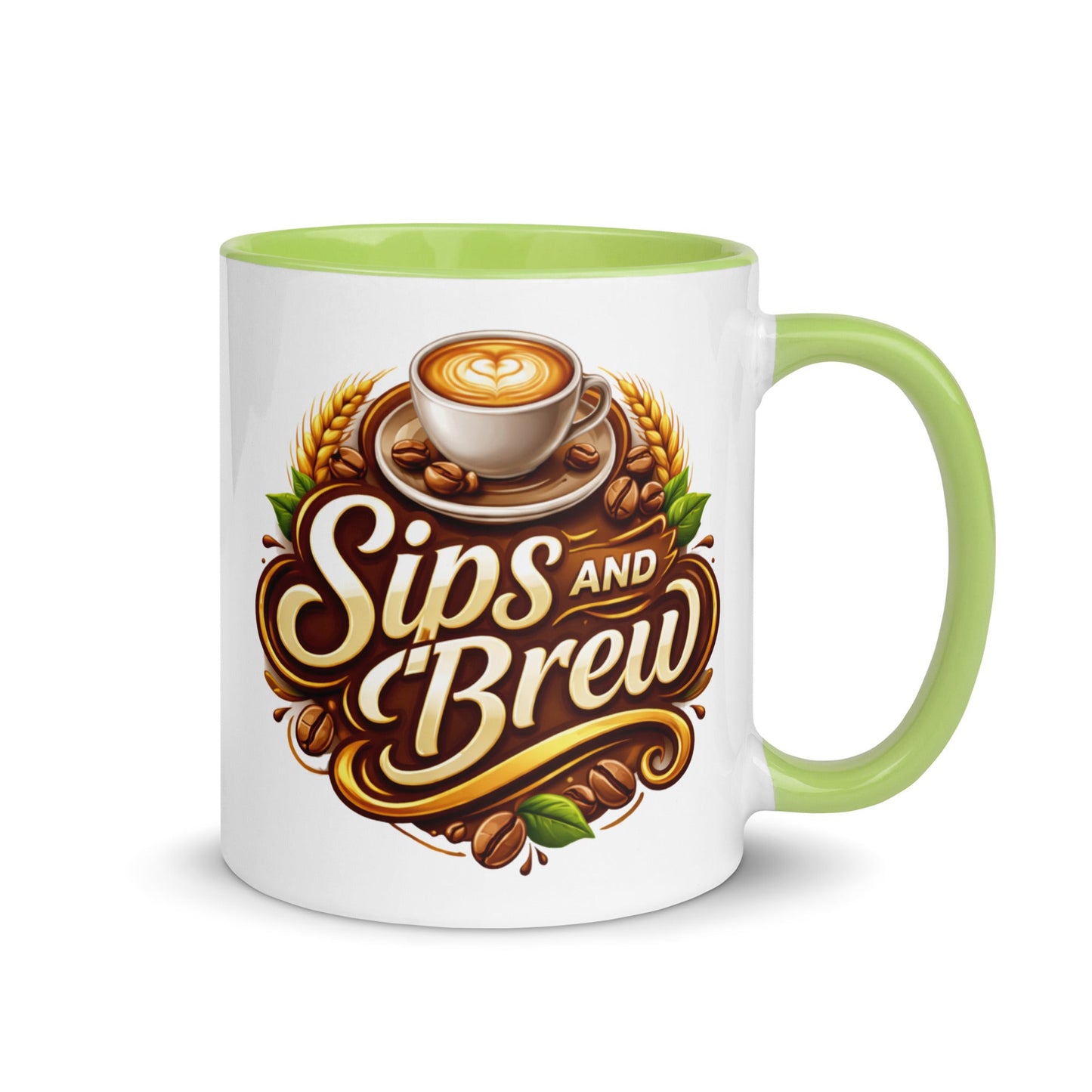 Mug With Color Inside - Sips and Brew