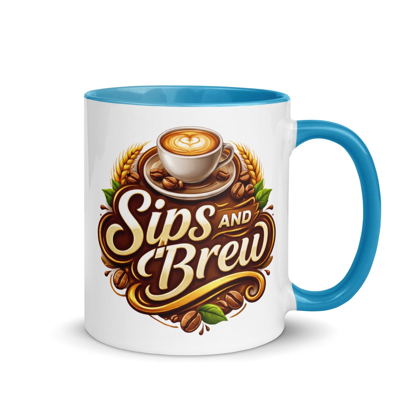 Mug With Color Inside - Sips and Brew