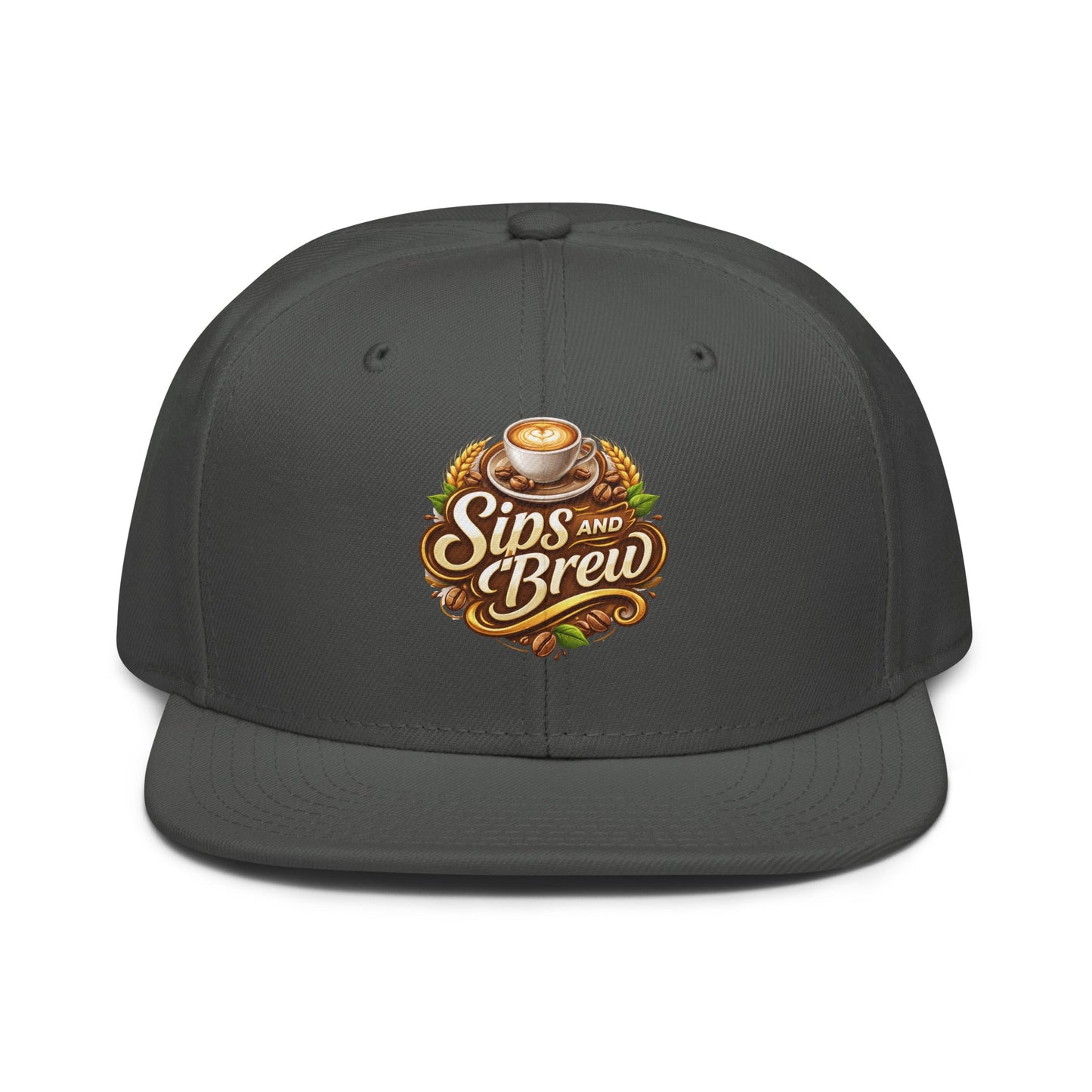 Snapback Hat - Sips and Brew