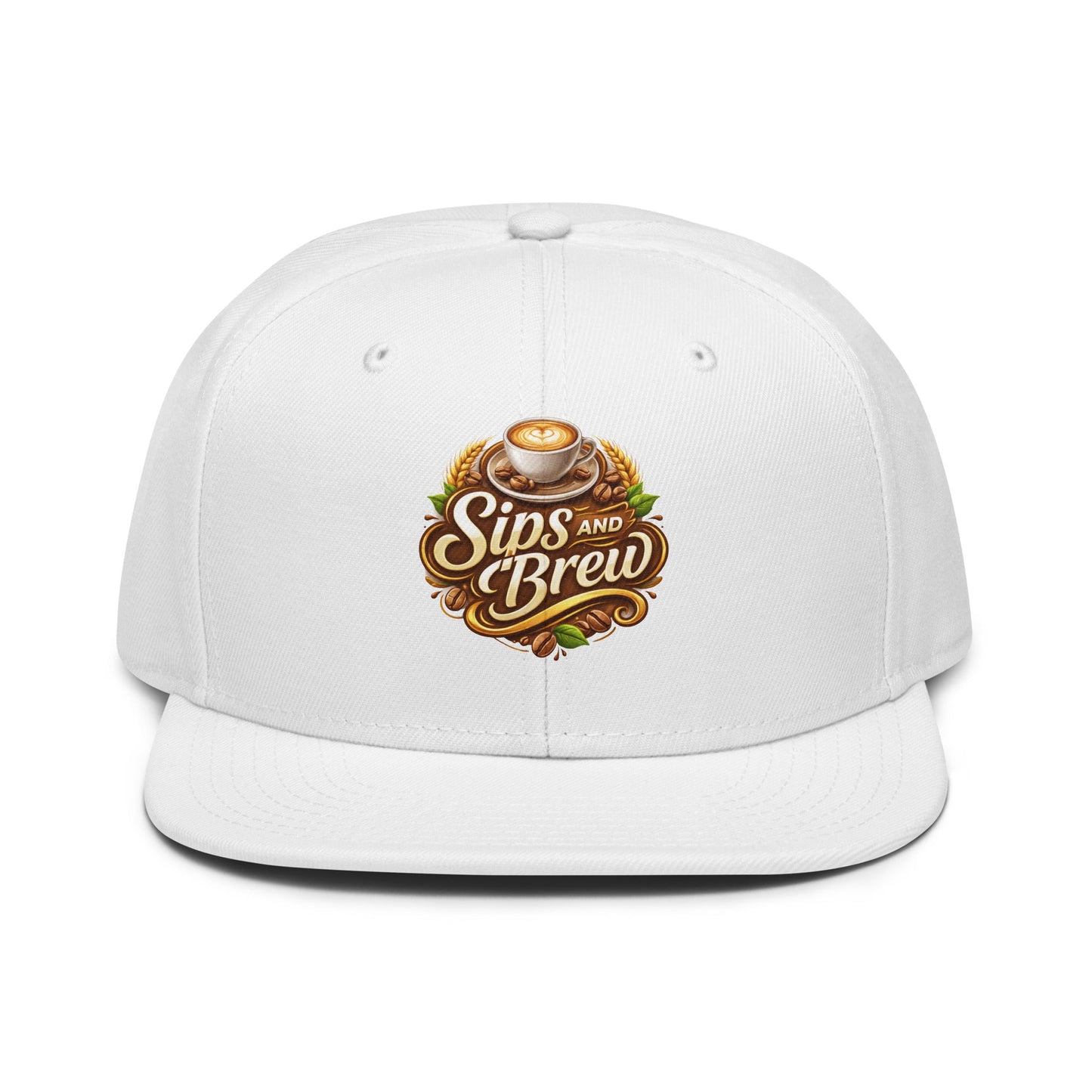 Snapback Hat - Sips and Brew