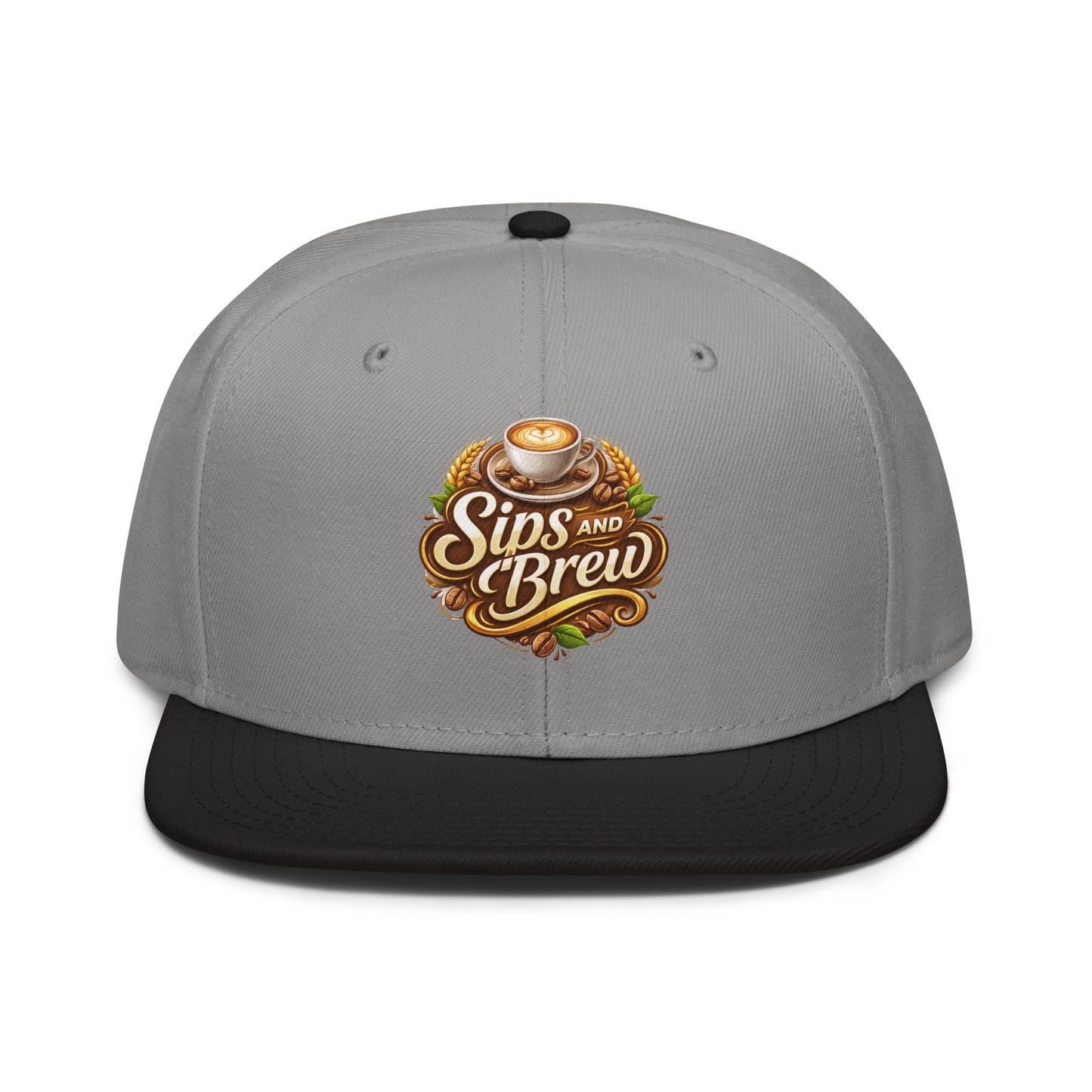 Snapback Hat - Sips and Brew