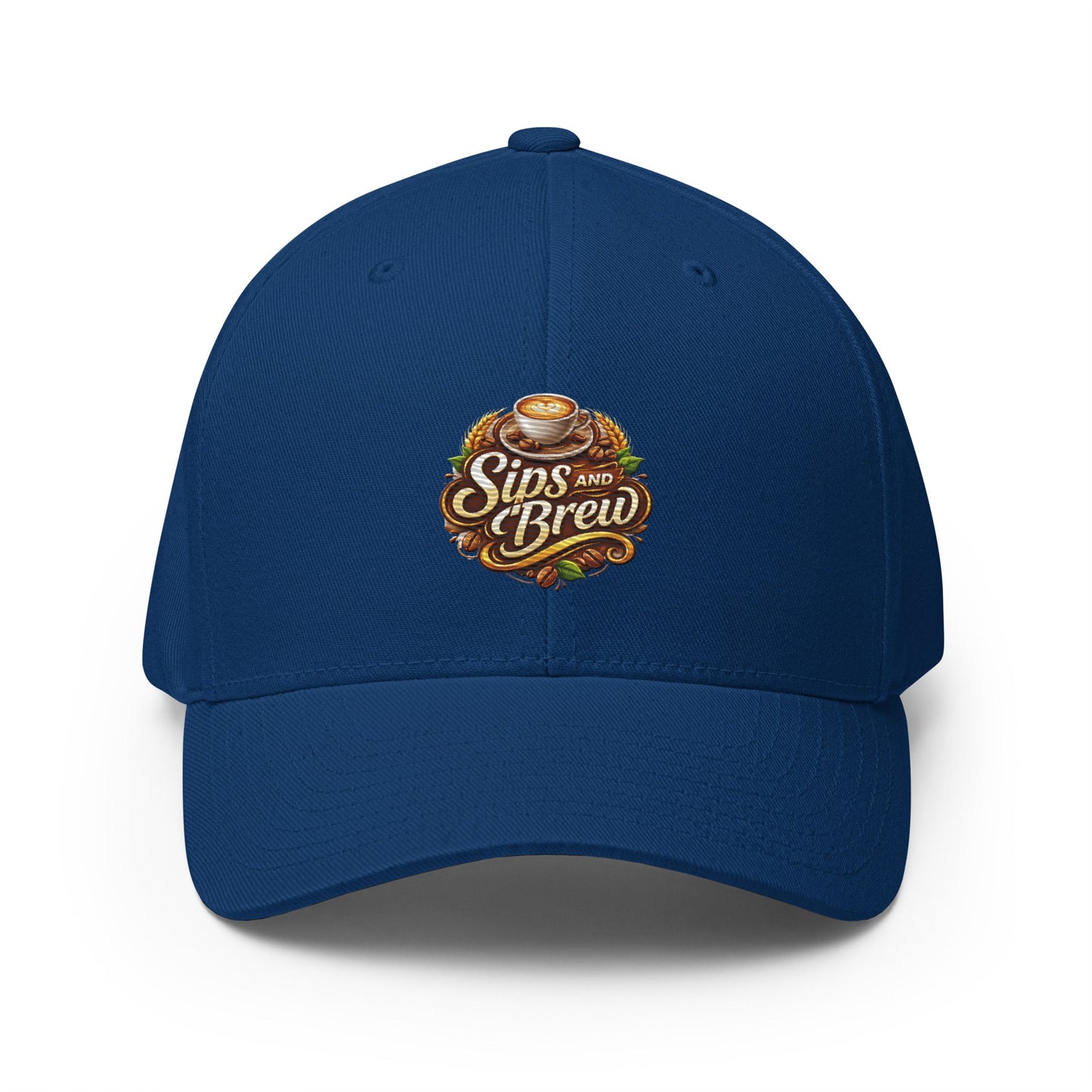 Structured Twill Cap - Sips and Brew