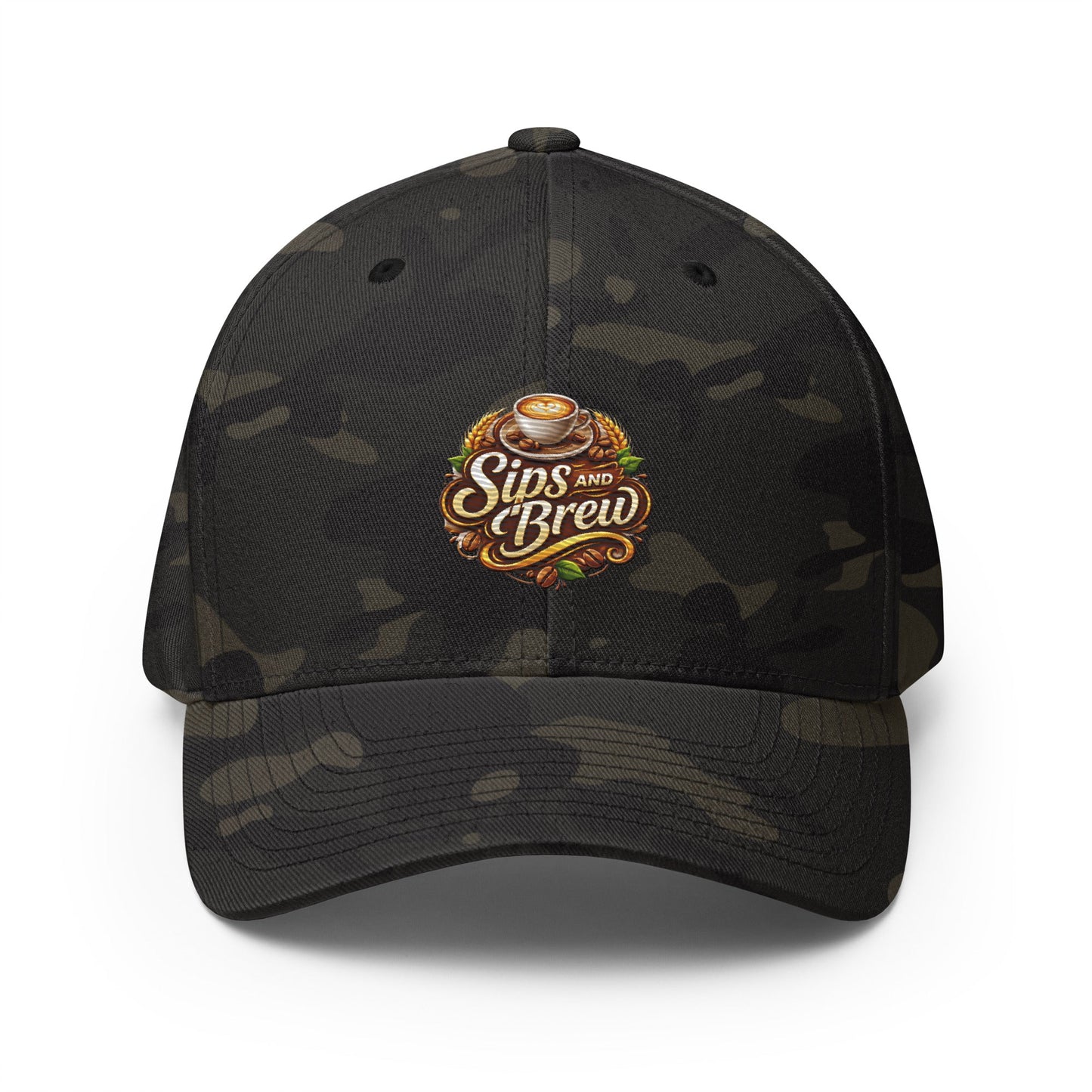Structured Twill Cap - Sips and Brew