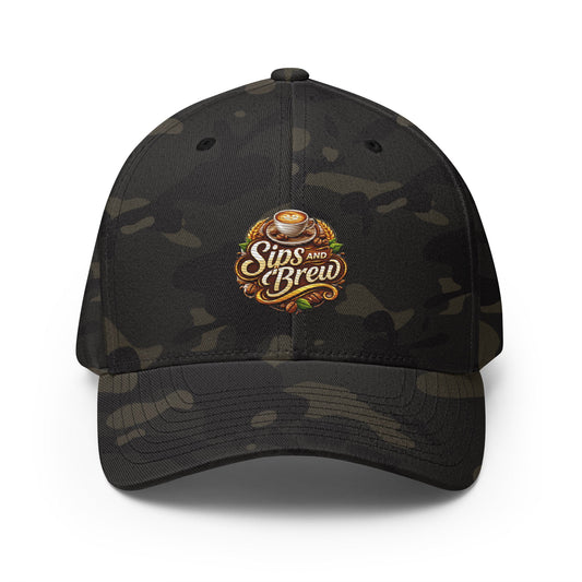 Structured Twill Cap - Sips and Brew