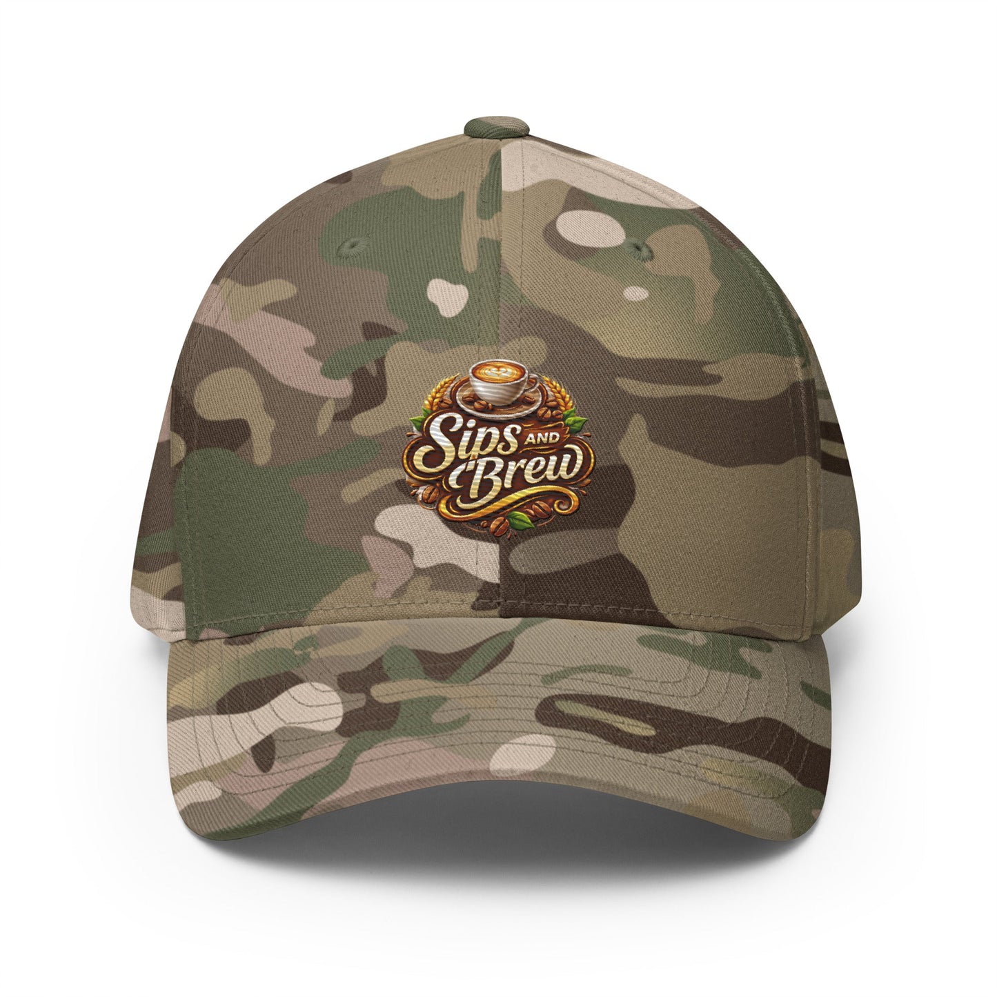 Structured Twill Cap - Sips and Brew