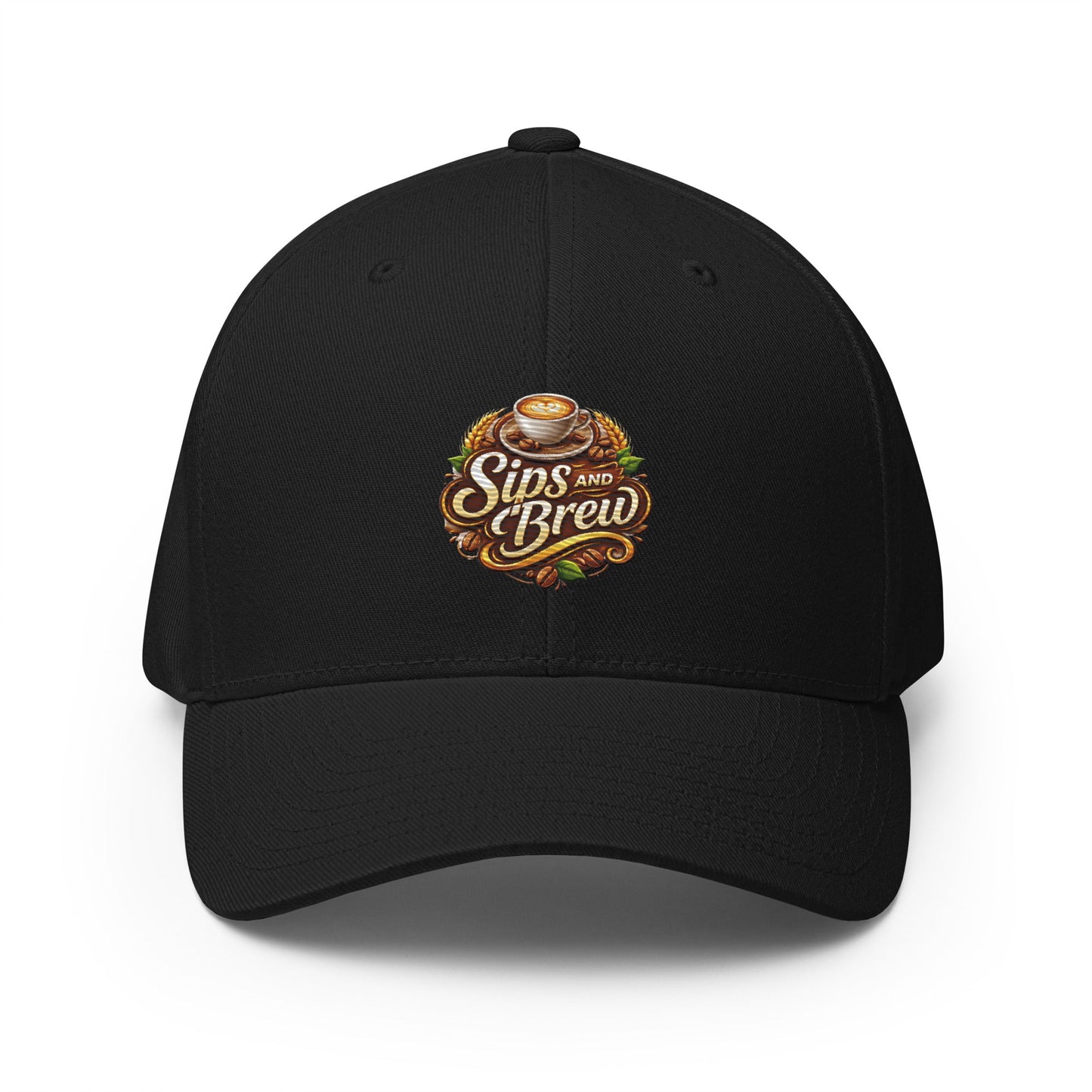 Structured Twill Cap - Sips and Brew