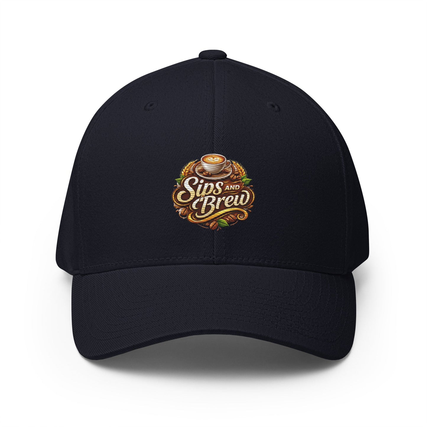 Structured Twill Cap - Sips and Brew