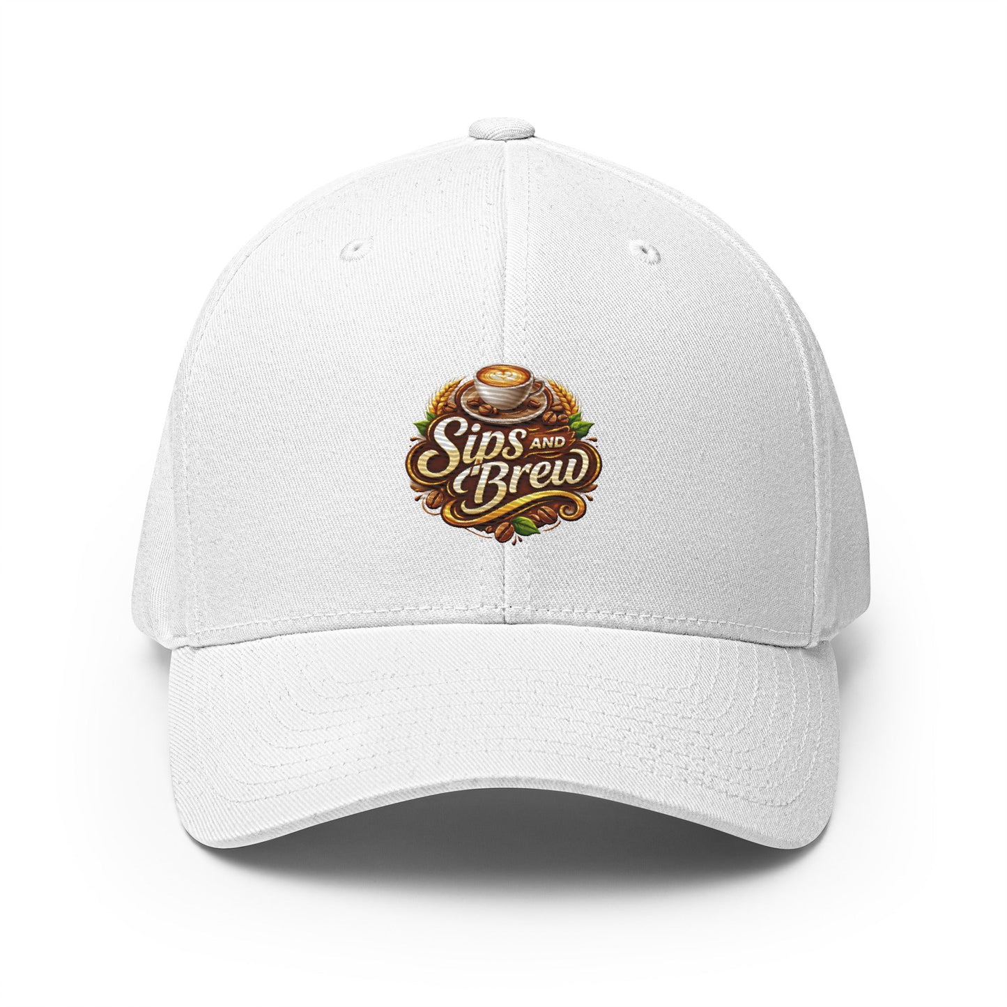 Structured Twill Cap - Sips and Brew