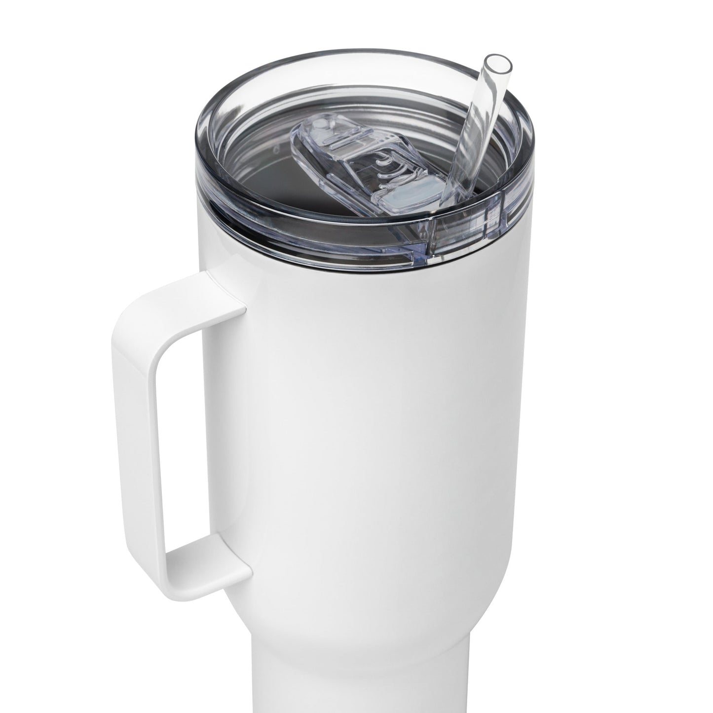 Travel mug with a handle - Sips and Brew