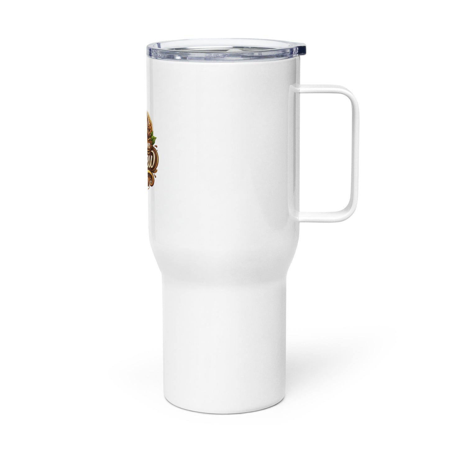 Travel mug with a handle - Sips and Brew