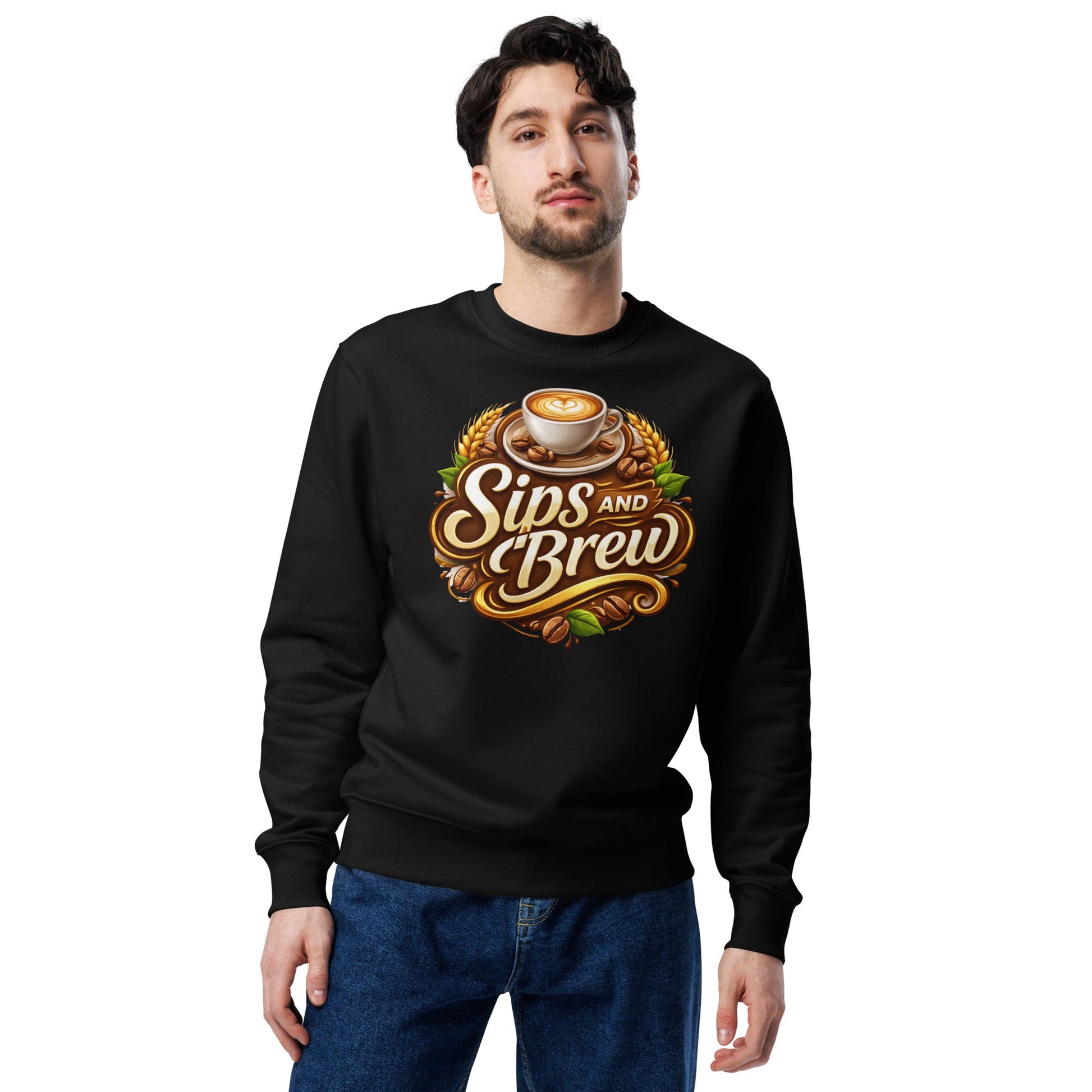 Unisex Eco Sweatshirt - Sips and Brew