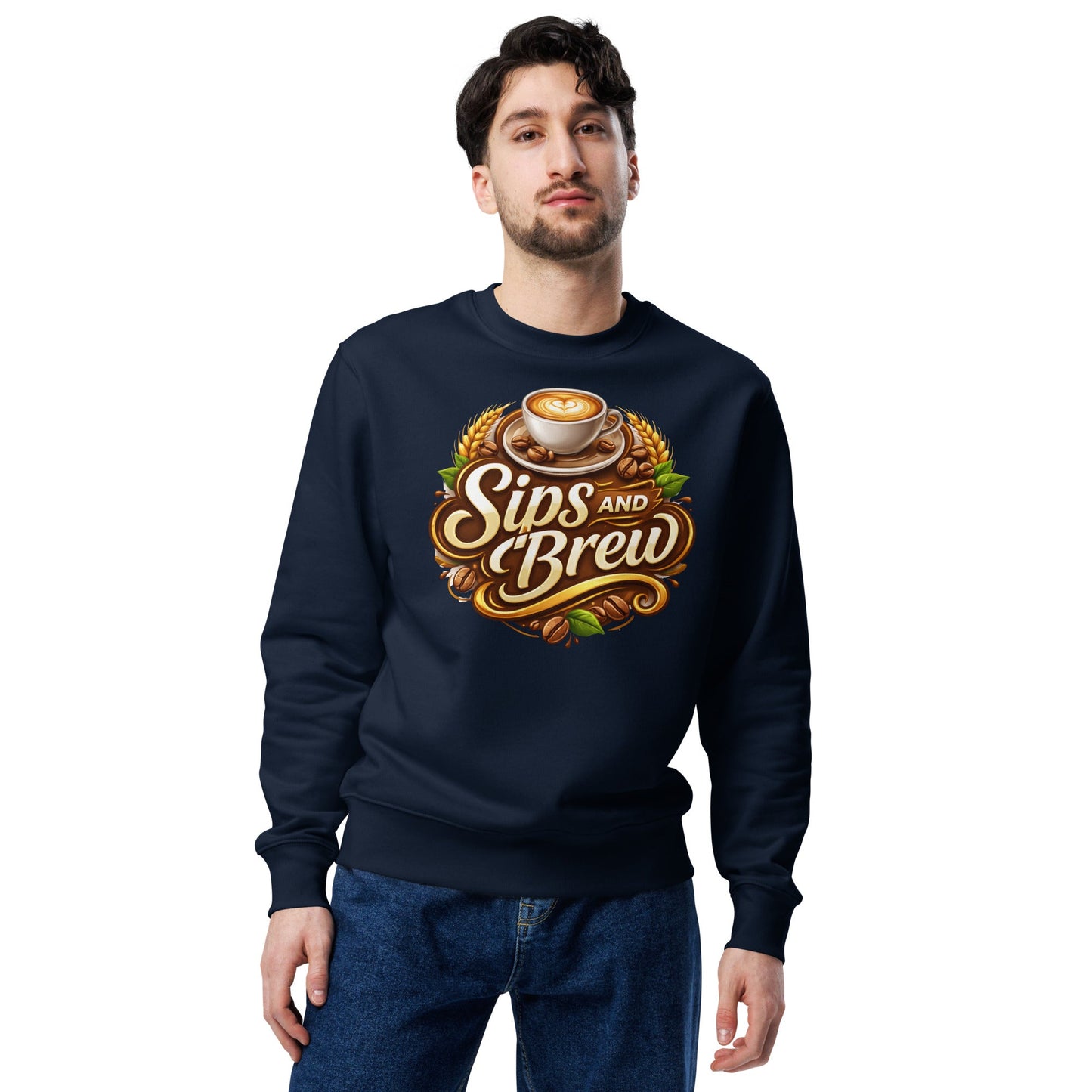 Unisex Eco Sweatshirt - Sips and Brew