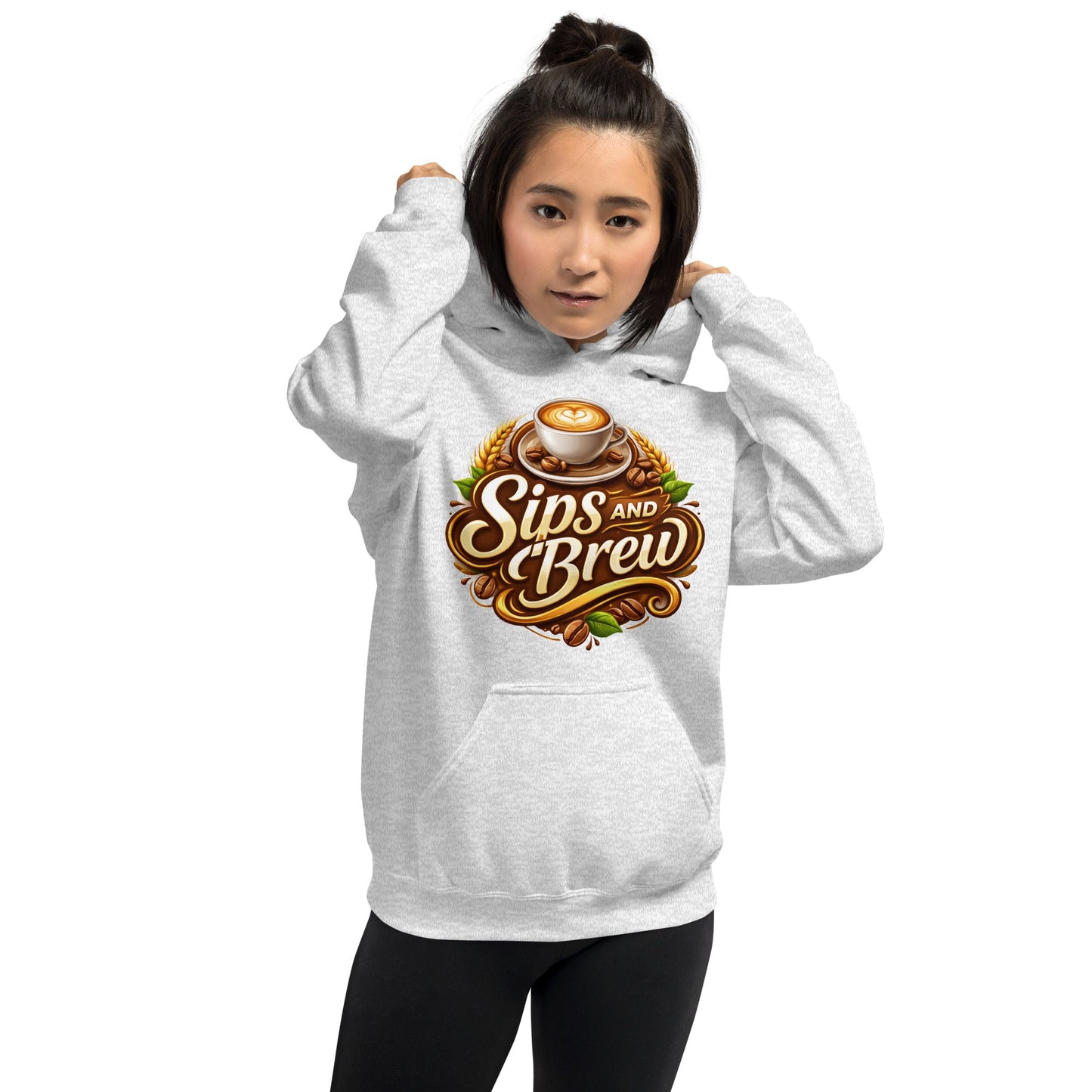 Unisex Hoodie - Sips and Brew