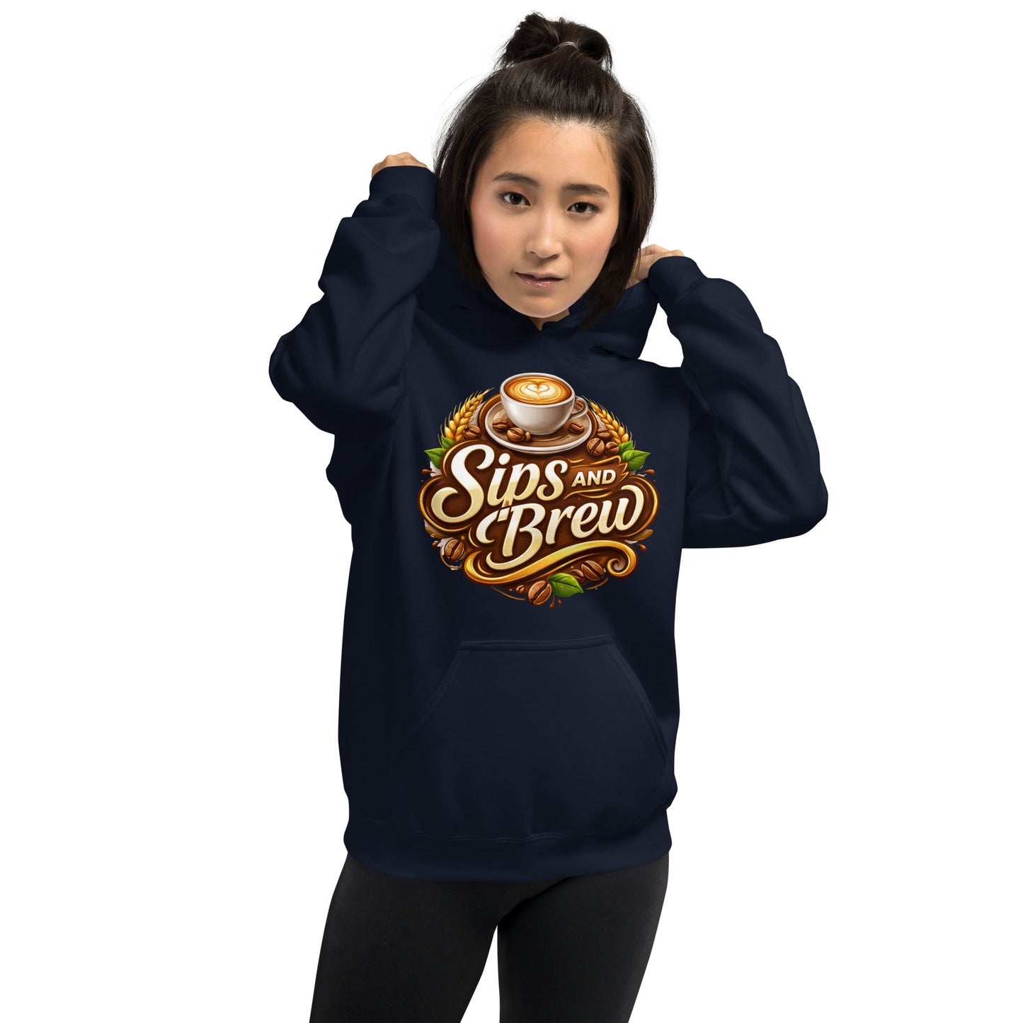 Unisex Hoodie - Sips and Brew