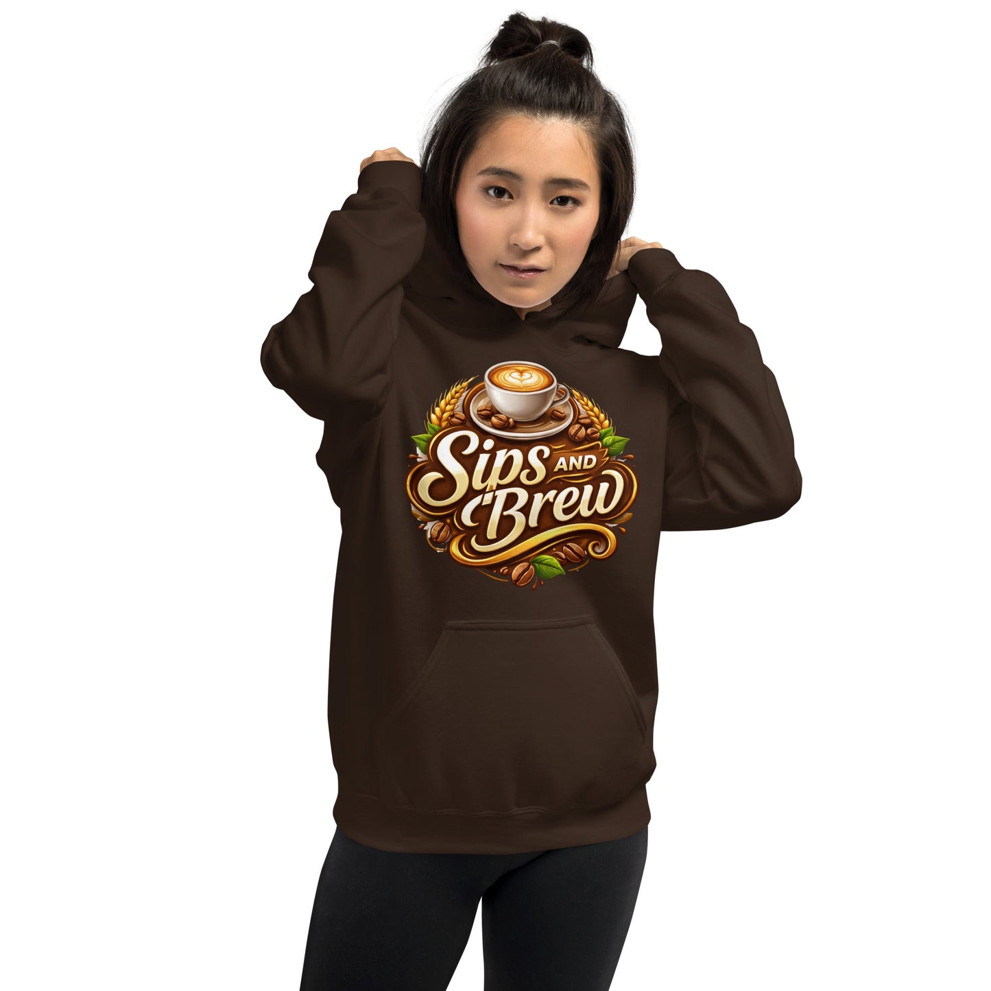 Unisex Hoodie - Sips and Brew