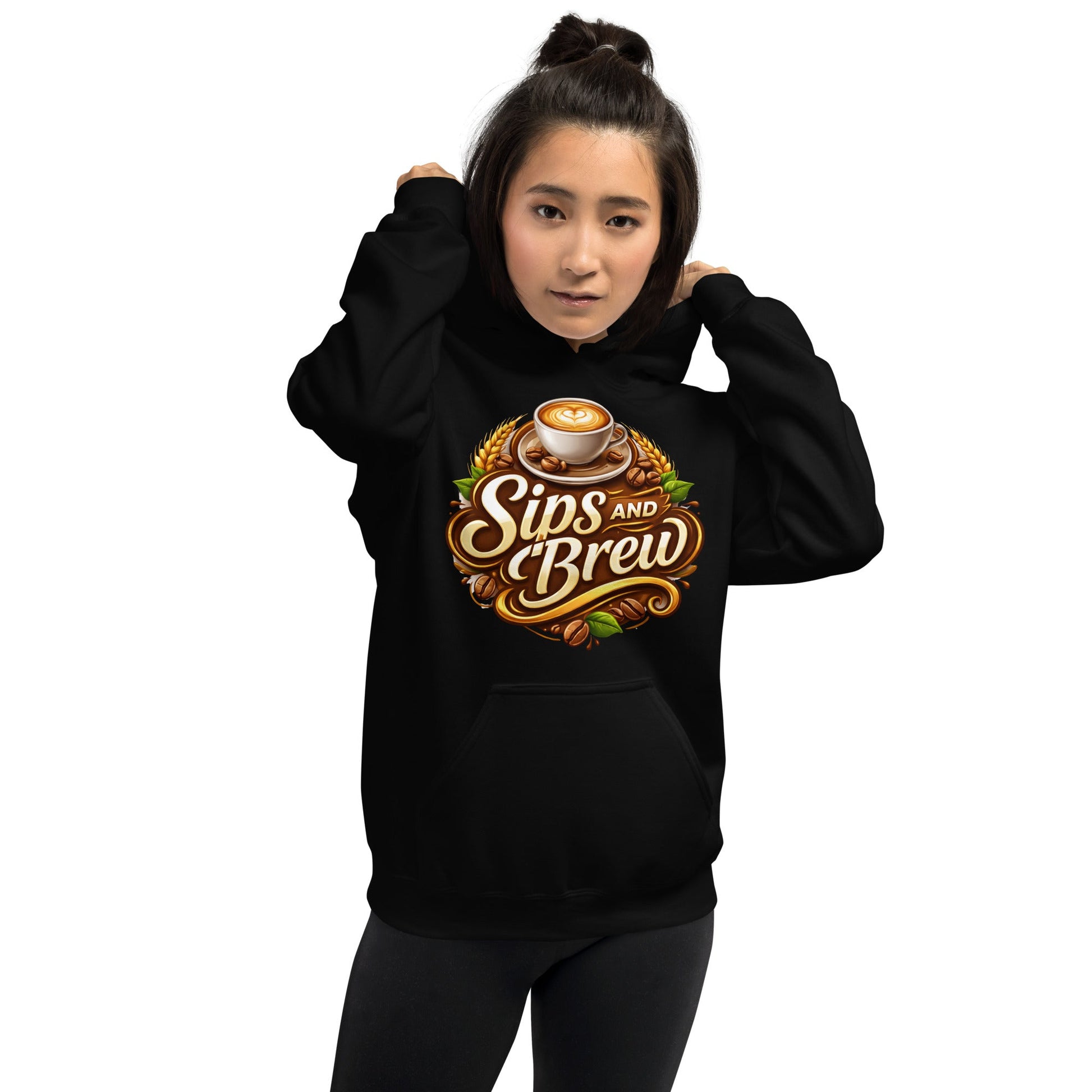 Unisex Hoodie - Sips and Brew