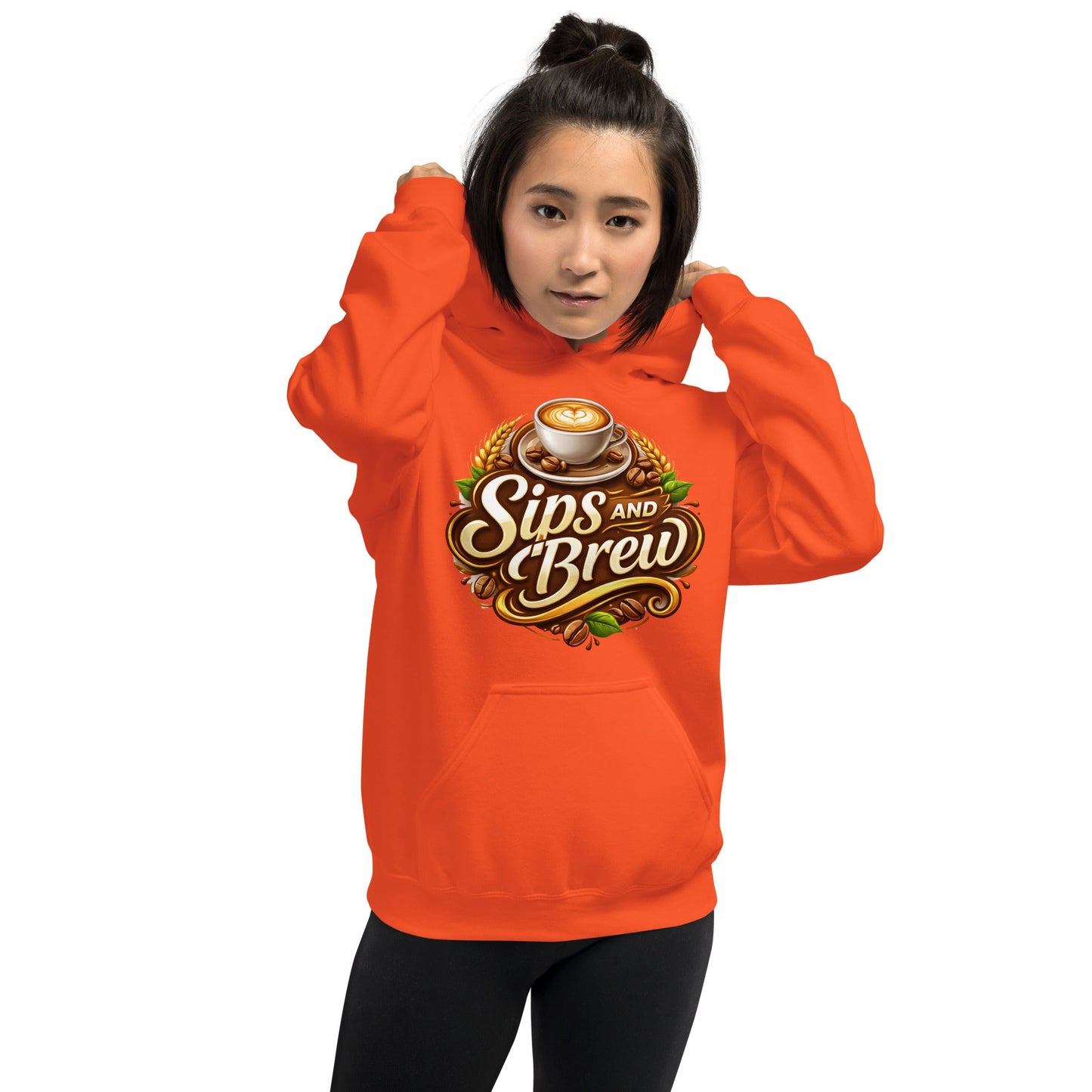 Unisex Hoodie - Sips and Brew
